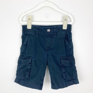 Old Navy - 4T Boys Black Cargo Shorts